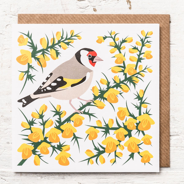 Goldfinch Greeting Card